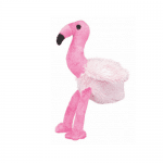 Играчка за куче плюшено фламинго със звук - 35 см