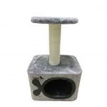 Драскало за коте Cave - сглобяемо - размери 35 х 27 х 55 см - два цвята