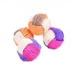 Играчка за коте Croci, сезалена топка, 6см