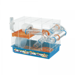 ОБОРУДВАНА  КЛЕТКА ЗА ХАМСТЕРИ 46Х29,5Х24,5СМ CAGE LAURA WHITE DECORE