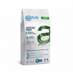 Пълноценна храна за подрастващи кучета от средни породи Alleva® Holistic Puppy Medium, с Океанска Риба + Коноп и Алое вера, 2.00кг