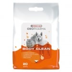 Почистващи и успокояващи кърпички за тяло за кучета и котки Versele-Laga Body Clean, 20бр