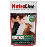 Nutraline Cat Sensory пауч за коте 100гр - различни вкусове
