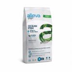 Пълноценна храна за подрастващи кучета от големи породи Alleva® Holistic Puppy Maxi, с Океанска Риба + Канабис сатива и Алое вера, 2.00кг