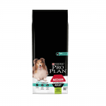 Суха храна с агнешко месо за кучета с чувствително храносмилане от средни породи PURINA® PRO PLAN® Medium Adult Sensitive Digestion, с агне, 14.00кг