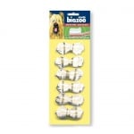 Лакомство за куче Biozoo - Пресован кокал с хлорофил и вкус на мента - 6бр