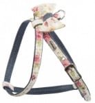 "FLOWERS/DENIM" -  Нагръдник за кучета