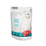 Пауч за кастрирани котки PIPER STERILIZED, 100 гр - БЕЗ зърно
