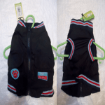 Яке черен шушляк с цип отгоре 