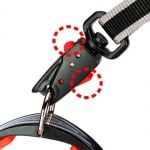 Повод за куче с флуоресцентни цветове Ferplast ERGOFLUO- два цявата, различни размери