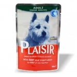 Пауч за куче в сос Грейви Plaisir 100гр - различни вкусове