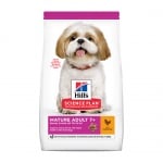 Hills - Science Plan Small & Mini Mature 7+ с пилешко - Пълноценна суха храна за дребни и миниатюрни породи кучета над 7 години