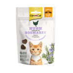 GimCat, Хрупкави лакомства за котки с пиле и розмарин, 50 г