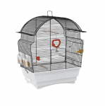 КЛЕТКА ЗА ПТИЦИ /46.5x28x54см/- Подходящ за канарчета и малки екзотични птици.Оборудвана.