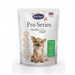Пауч за израстнали кучета от дребни породи Butcher’s Pro series - 100% натурални съставки, без глутен 100гр  - три вкуса