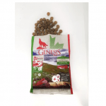 Храна за малки кучета Genesis Pure Canada Green Highland Puppy, С прясно агнешко, козе и пилешко , три разфасовки