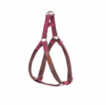 Нагръдник за куче Camon DOUBLEPREMIUM BROWN/CYCLAM, различни размери