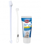 Паста и четка за зъби за котки Trixie