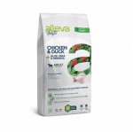 Пълноценна храна за възрастни кучета от големи породи Alleva® Holistic Adult Maxi, с Пилешко и Патешко + Алое вера и Женшен, 2.00кг