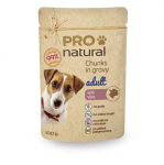 Пауч за куче Pro Natutal 100гр - два вкуса