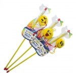 Играчка за коте Croci, въдичка с усмивка, 46см