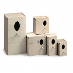 Къщичка за птици NIDO Legno - четири размера