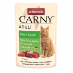 Пауч за котка Animonda Carny Adult за израснали, различни видове, 85 гр