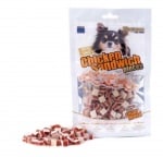 Лакомство за куче меки кубчета Magnum пилешки сандвич 80гр, 2+1 ПОДАРЪК