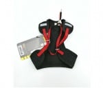 Комплект от повод и нагръдник Croci, Hiking, черен