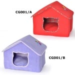 Къща за  коте - два цвята