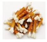 Лакомство за куче, калциеви кокалчета с пилешко месо, Mr Biffy, 500 гр