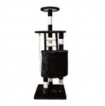 Malatec, драскало за коте, 118см, черно