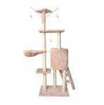 Malatec, драскало за коте, 138см, бежово