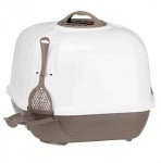 MPS Mega Corner, Ъглова закрита котешка тоалетна, 52 x 59,5 x 44,5 cm