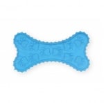 Pet Nova, дентална играчка за куче - назъбена кост, 10,5см, синя, с телешки аромат