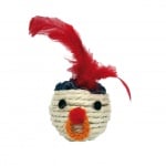 Pet Nova, играчка за коте - Глава с перо, 5см