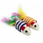 Pet Nova, играчка за коте - Комплект мишки, 7x3cm