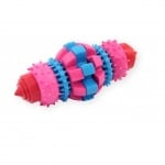 Pet Nova, играчка за куче, гира със звънец 16cm, многоцветнa, аромат на говеждо месо