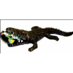 "Крокодил А1099" - Декорация за аквариум смола