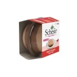 Schesir Petit Delice, Мус за котки,С риба тон и говеждо, 2x40g