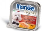 MONGE FRESH - Пастет с парченца месо  100гр. различни вкусове