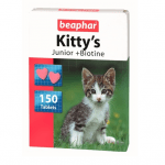 Beaphar - витамини - сърца с Biotin и Taurine за малки  150 бр