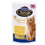 Пауч за коте Butcher's Delicious Dinners 100гр - различни вкусове