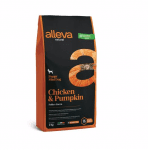 Пълноценна храна за подрастващи кучета от малки породи Alleva® Natural, с пиле и тиква, 2.00кг