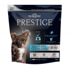 Храна за кучета от дребни породи със склонност към напълняване и/или кастрирани кучета Flatazor Prestige ADULT MINI LIGHT &/OR STERILIZED, три разфасовки