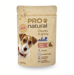 Пауч за куче Pro Natutal 100гр - два вкуса