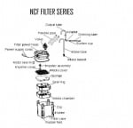 Aqua Nova NCF-2000 (2000L/H)   Външен филтър за аквариуми до 800л