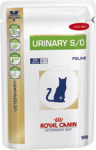Royal CaninUrinary S/O Beef/ chicken -заболявяане на долната част на уринарния тракт, уролитиаза при котки / с телешко или пилешко месо// 100гр