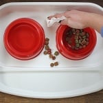 КОМПЛЕКТ КУПИ ЗА ХРАНЕНЕ С ПОДСТАВКА - 2 купи от 0.3 л