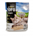 Натурална постелка за котешка тоалетна, тофу, Croci, 10 л